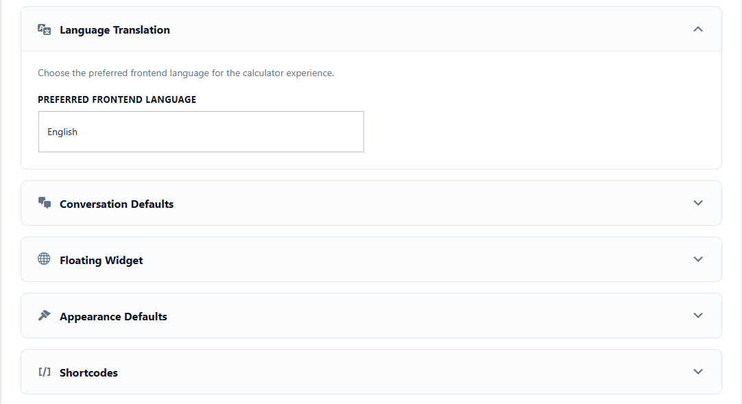 CalcuLoan Pro – Chat-styled Loan Calculator for WordPress — Realtime Language Translation