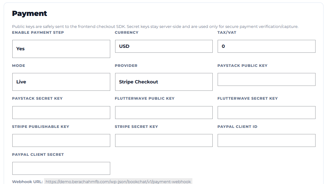 AppointPax Pro - Conversational Appointment Scheduling — Integrated Payment Gateway Hub